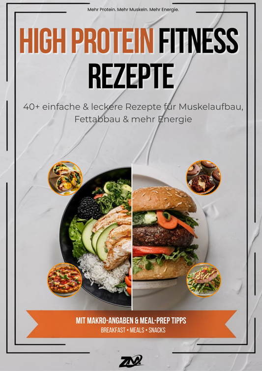 High-Protein Fitness Rezepte – 40+ kreative Meals für Fettabbau, Muskelaufbau & Alltag
