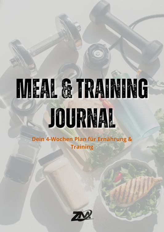 Meal & Training Journal (PDF) – 4 Wochen Fortschrittstracker